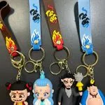 Breloki Silikonowe Figurki Postaci Anime 12 szt