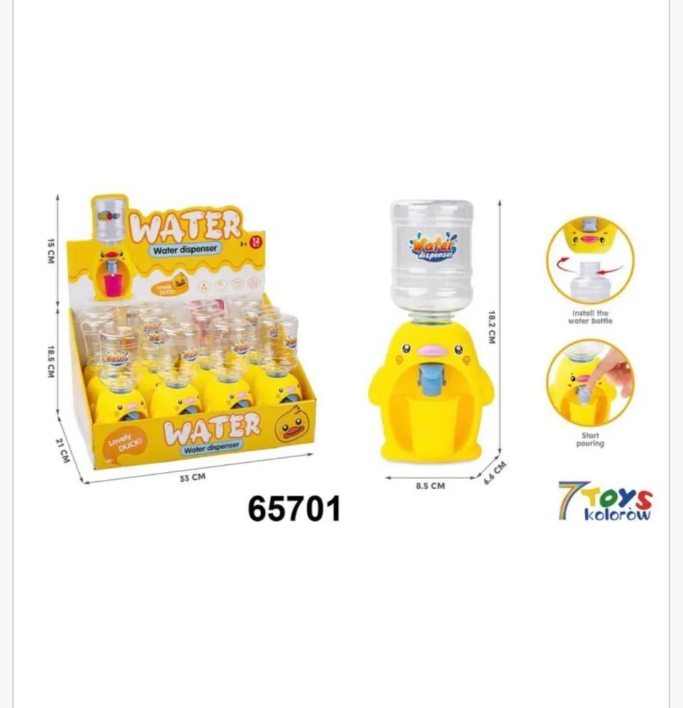 Dystrybutor do Wody dla dzieci Kaczka 18,2cm - 12 szt. Mix