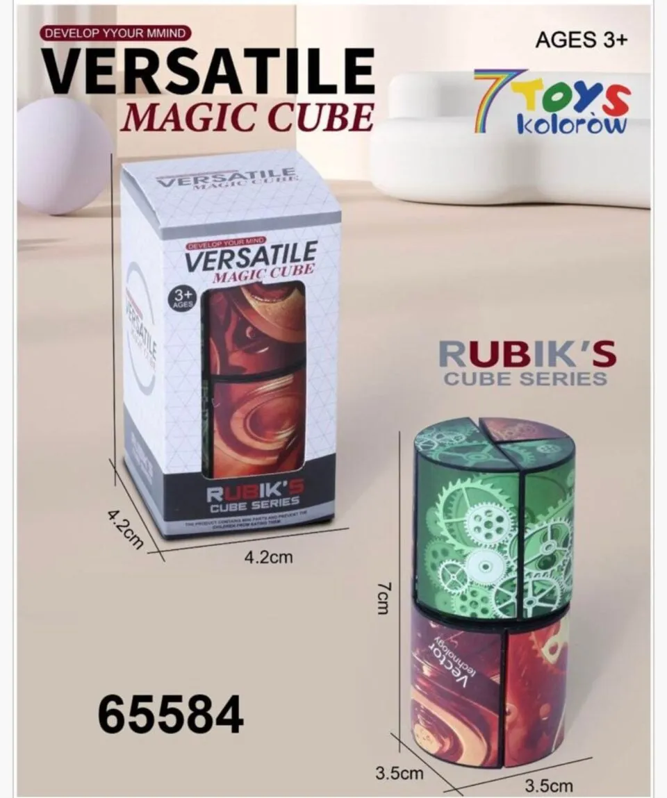 Kostka Rubika Logiczna Cylindryczna 7cm Versatile Magic Cube