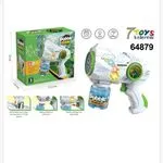 Pistolet do baniek mydlanych Dinozaur z efektami LED 17,5cm