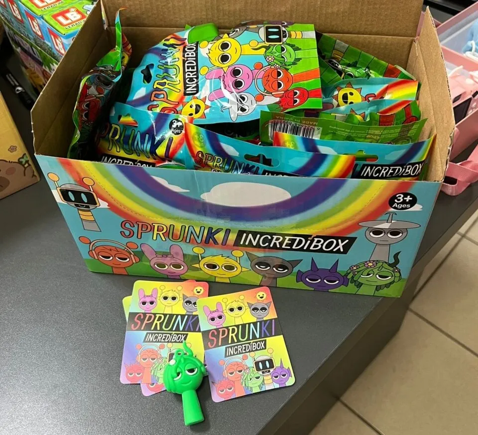 Saszetki Sprunki Incredibox Figurka + Karta, 24 szt.