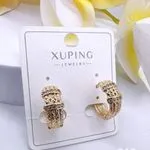 Kolczyki damskie Xuping Jewelry bransoletki złote z cyrkoniami