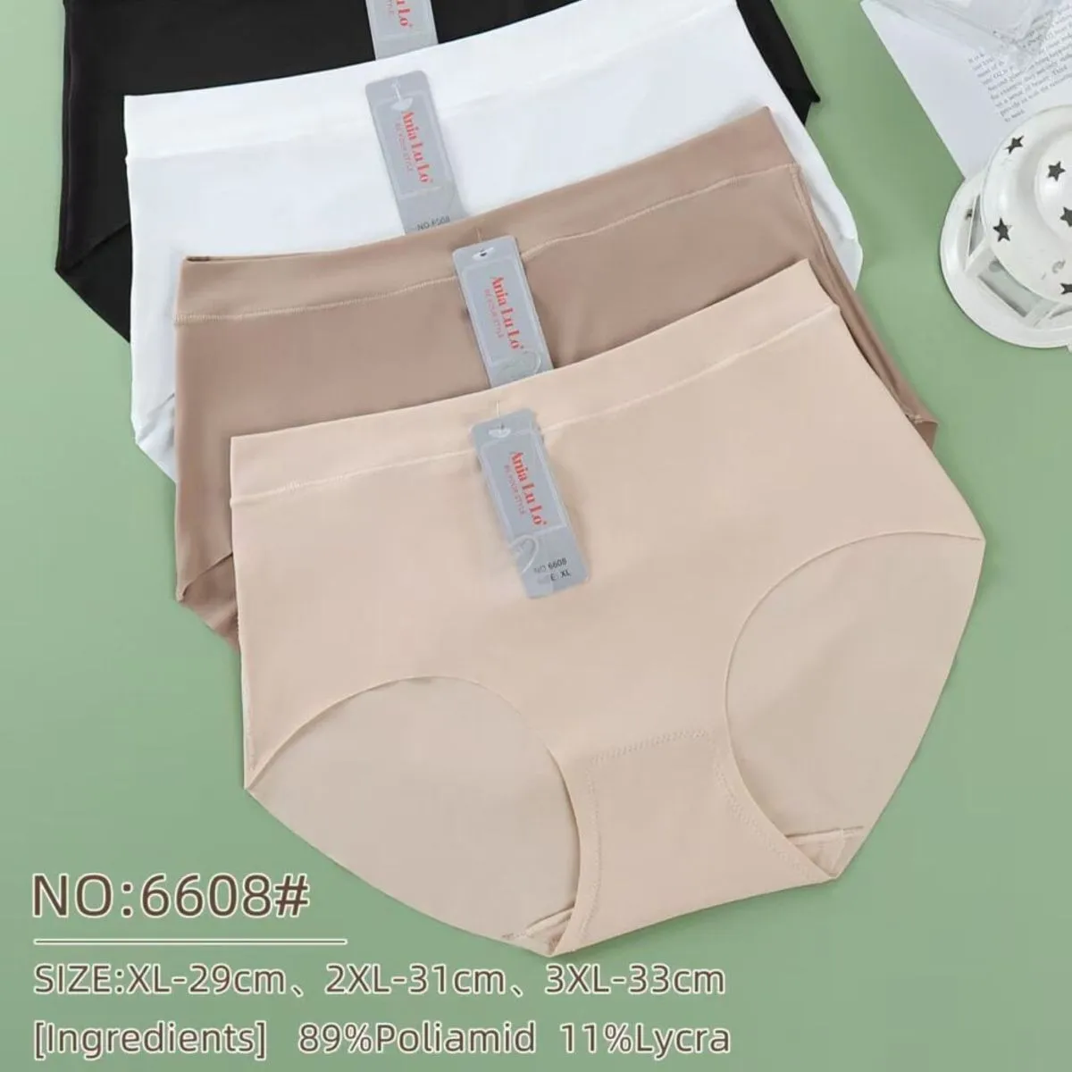 Majki damskie Ania LuLo NO:6608 S-XXL 4szt
