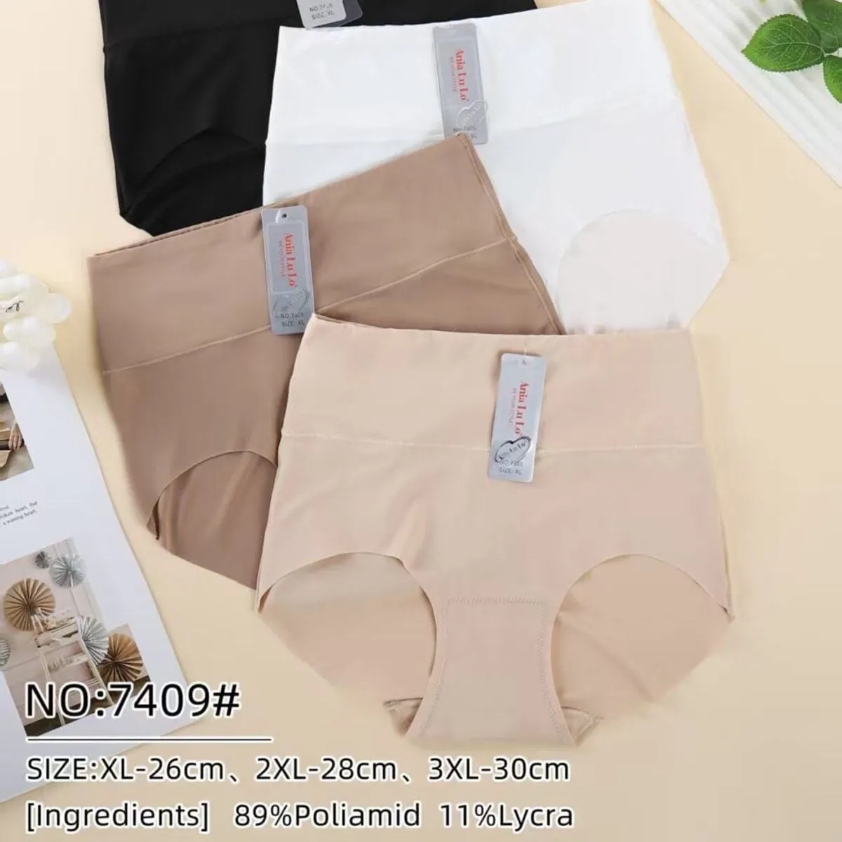 Majki damskie Ania Lu Lo NO.7409 rozmiar XL