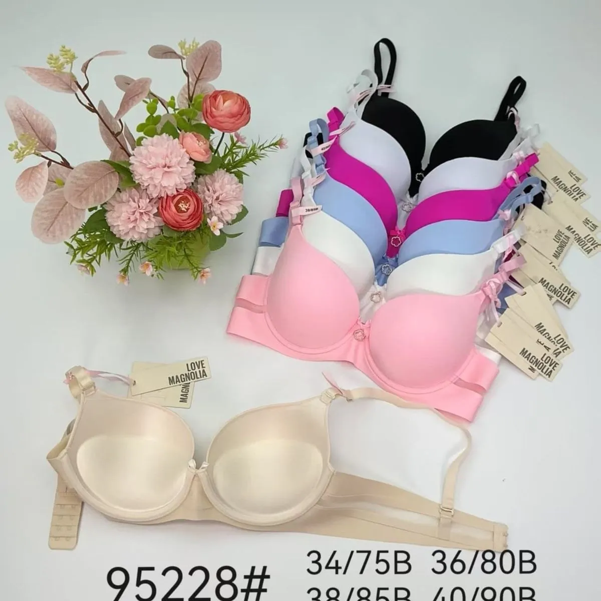 Biustonosze damskie Love 95228# rozmiary 34/75B-40/90B