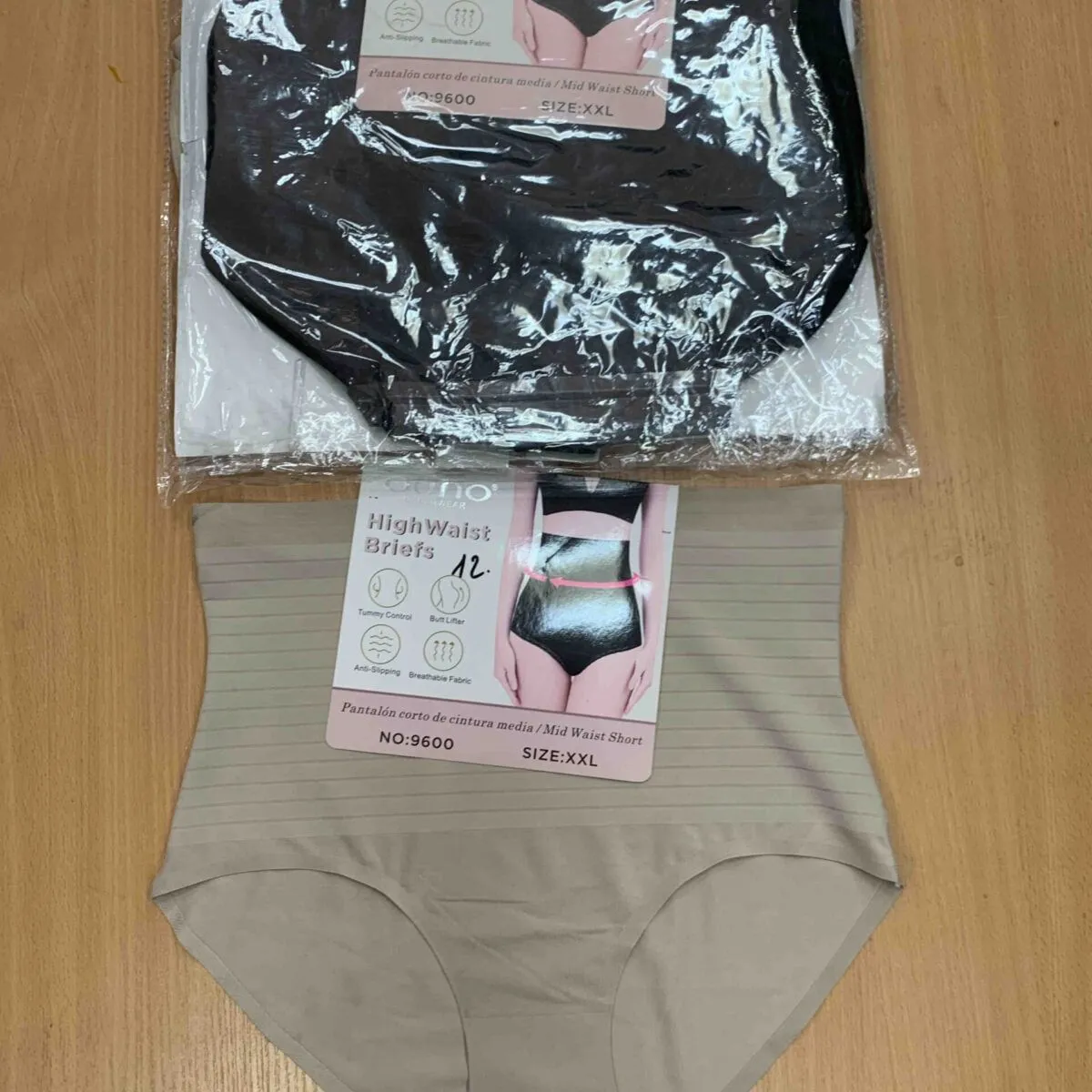 Majtki damskie modelujące High Waist Size M-XL, NO 9609
