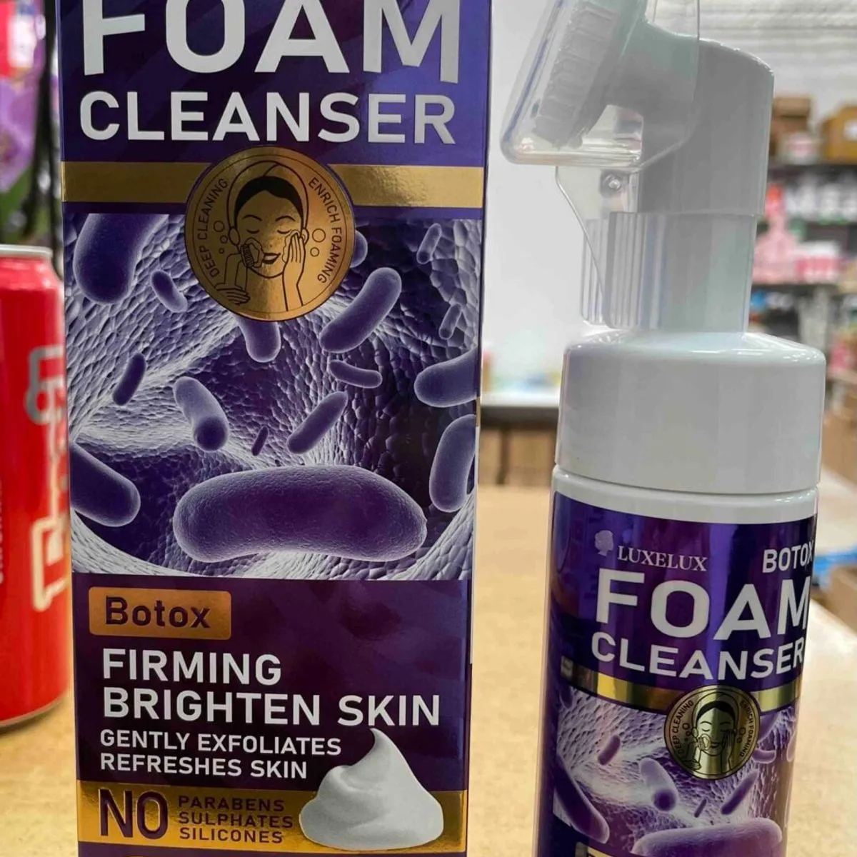 Pianka oczyszczająca Botox Foam Cleanser LUXELUX