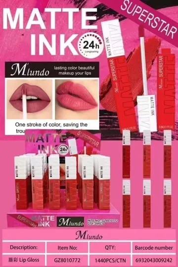 Pomadka Matte Ink Mlund Superstar 24h 14g