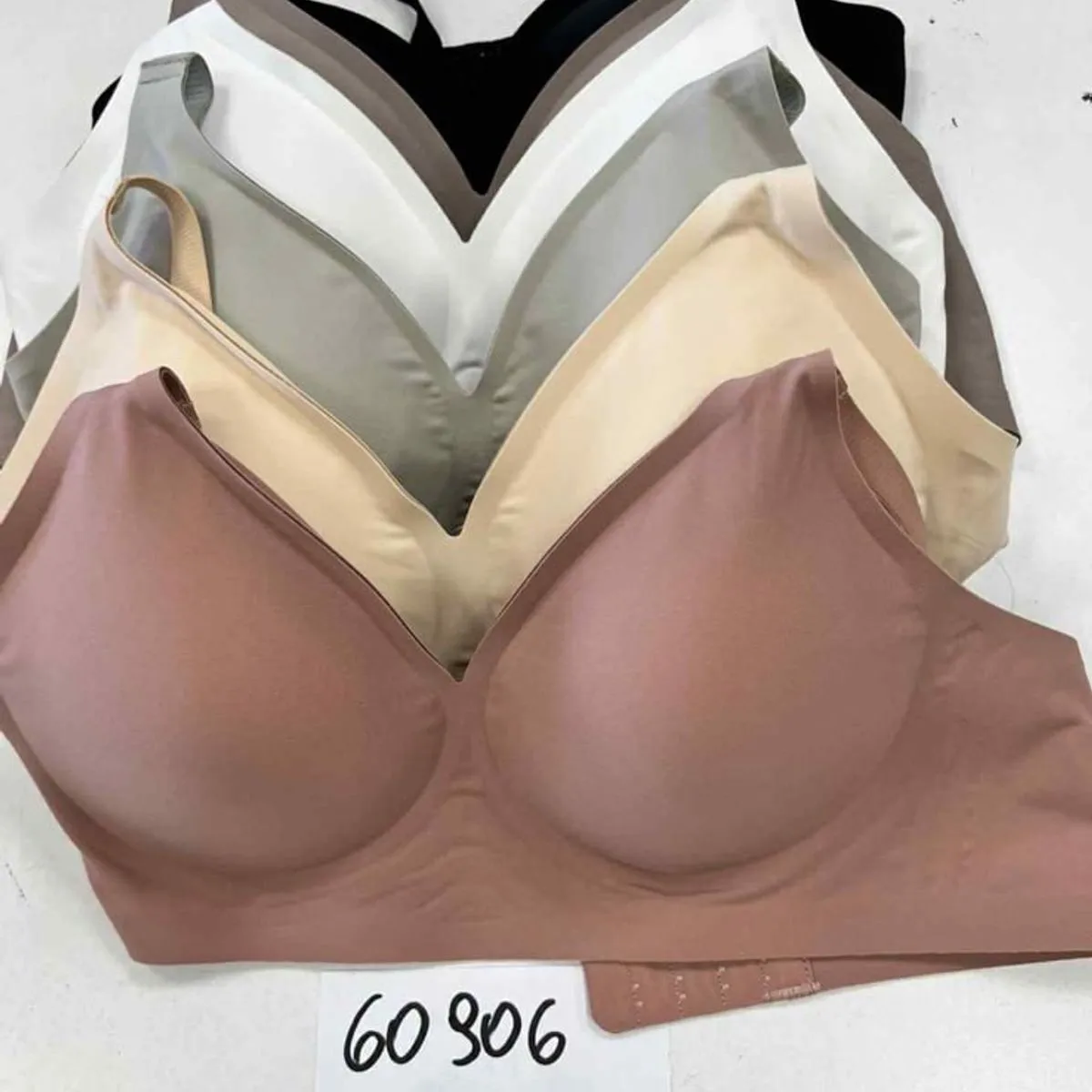 Biustonosze damskie bezszwowe 60-90L-XL