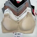 Biustonosze damskie bezszwowe L-5XL, 6 szt/opak.