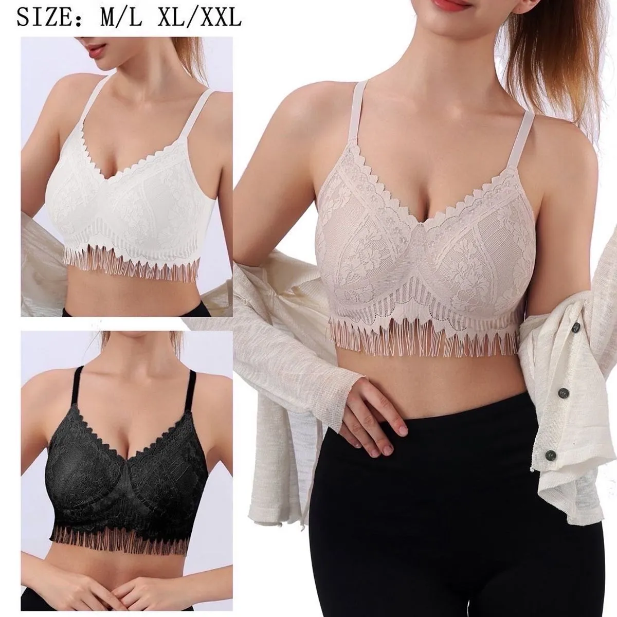Biustonosze damskie Finella WU7058 M/L/XL/XXL 3 szt.