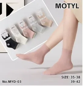 Skarpetki Damskie Motylki Size 35-42 No.MYD-03