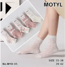 Skarpetki Damskie Motylkowe rozmiar 35-38 i
