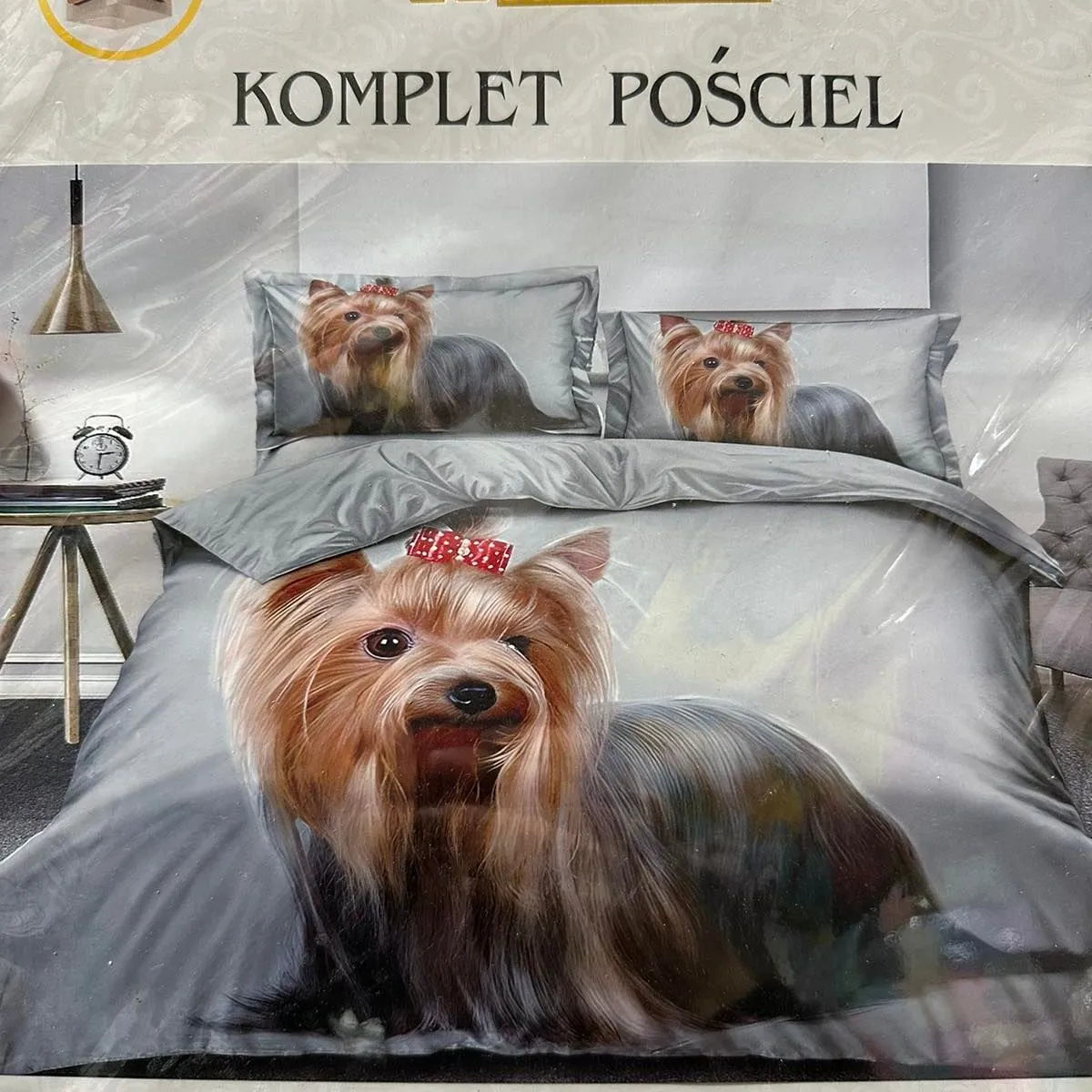 Komplet Pościeli Milano 4cz 200x220 z Yorkiem