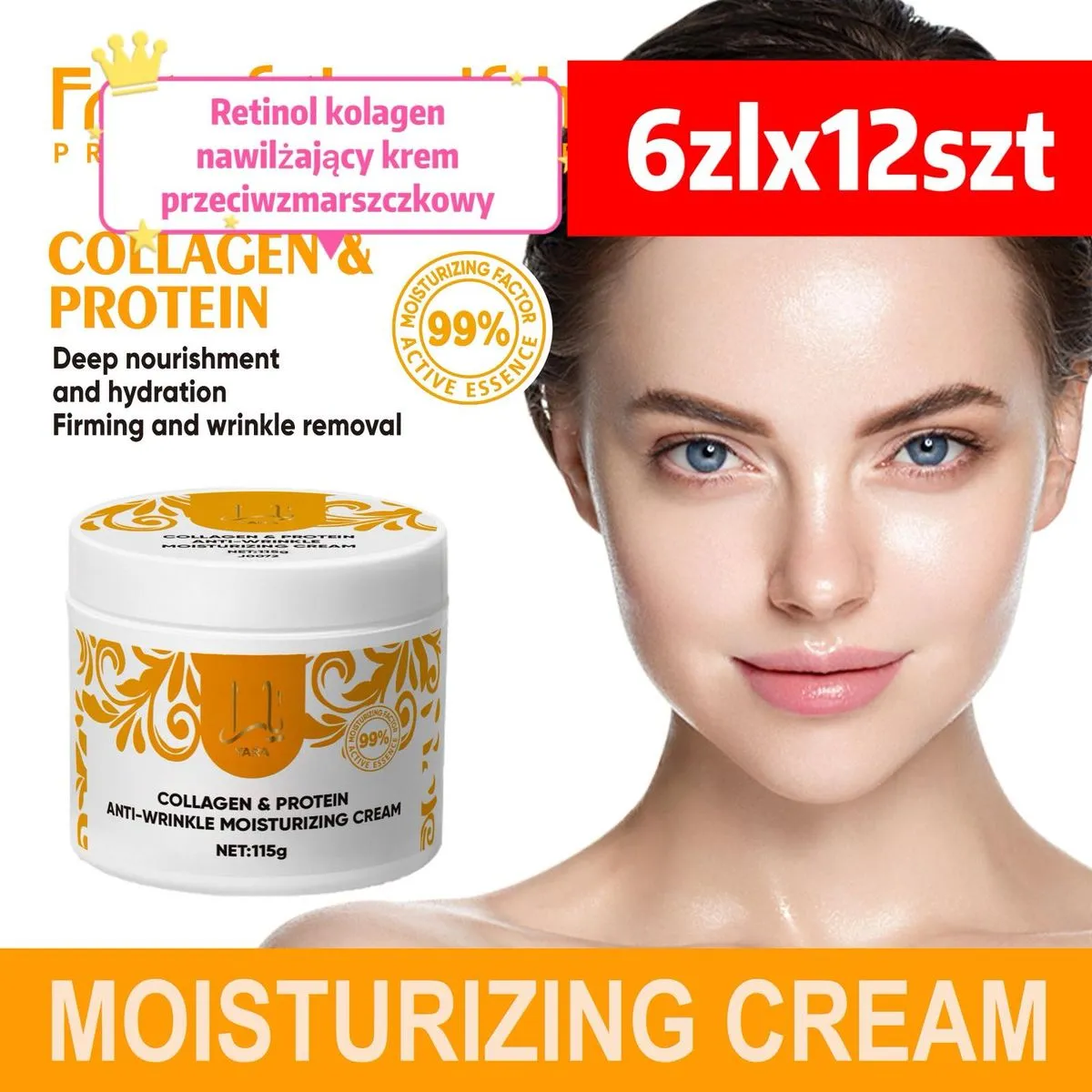 Krem Collagen Protein z Retinolem 110g do twarzy