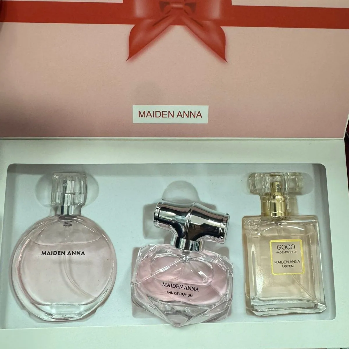 Zestaw Perfum Maiden Anna 3x EDP w pudełku prezentowym