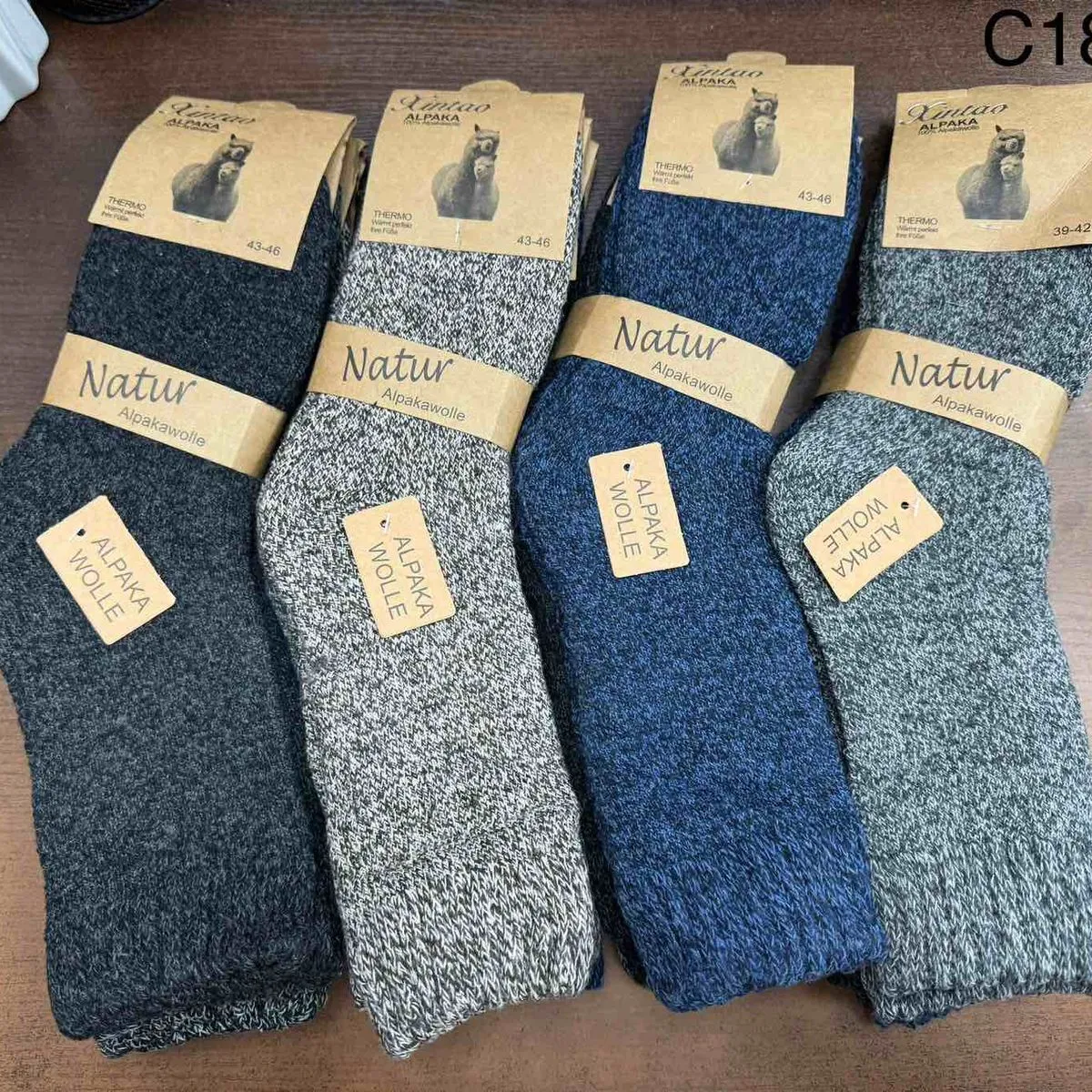 Skarpetki męskie Natura Alfa Wool C18
