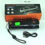 Latarka High Power Super Bright 8951(60) z białym laserem LED