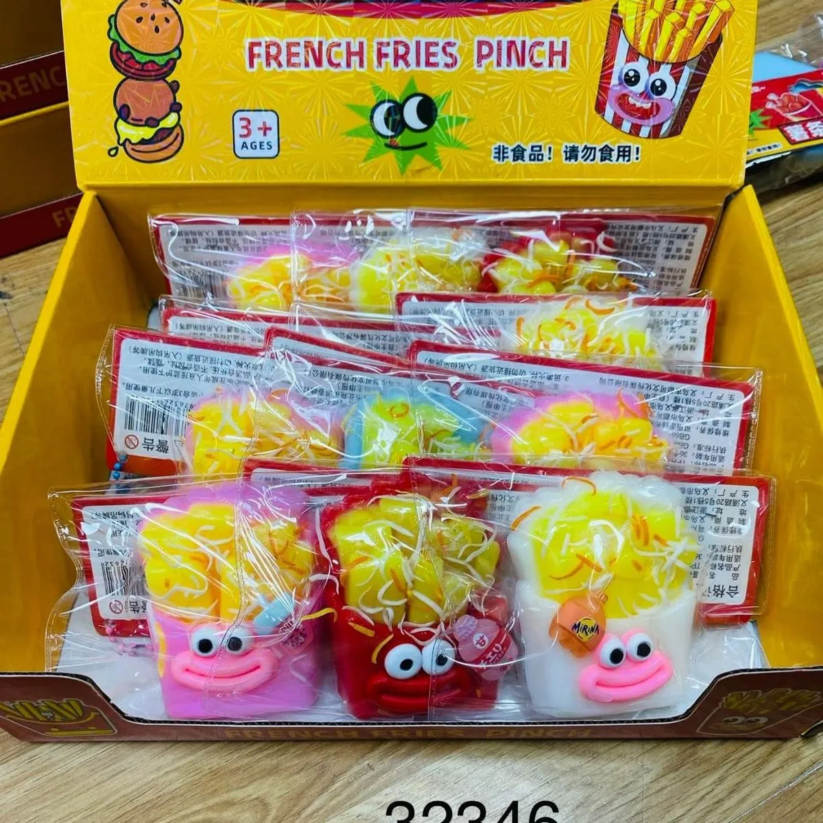 French Fries Pinch - gniotek frytki 3+