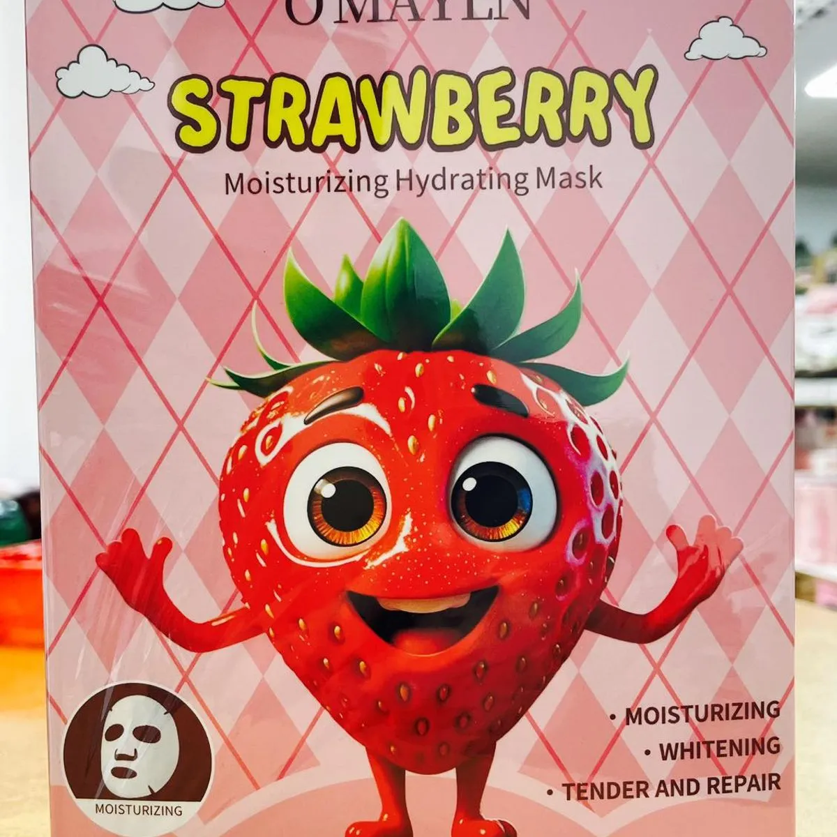 Maska Omayln Strawberry Moisturizing Hydrating