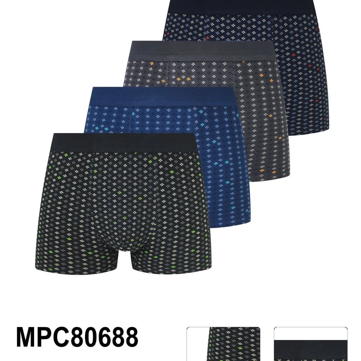 Bokserki męskie Pesail 95% bawełna 5% elastan MPC80688