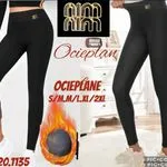 Legginsy damskie ocieplane S-XXL NIMM czarne