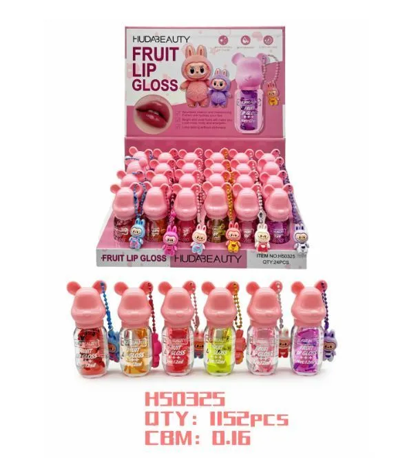 Lip Gloss HUDABEAUTY Fruit Lip Gloss 24 szt