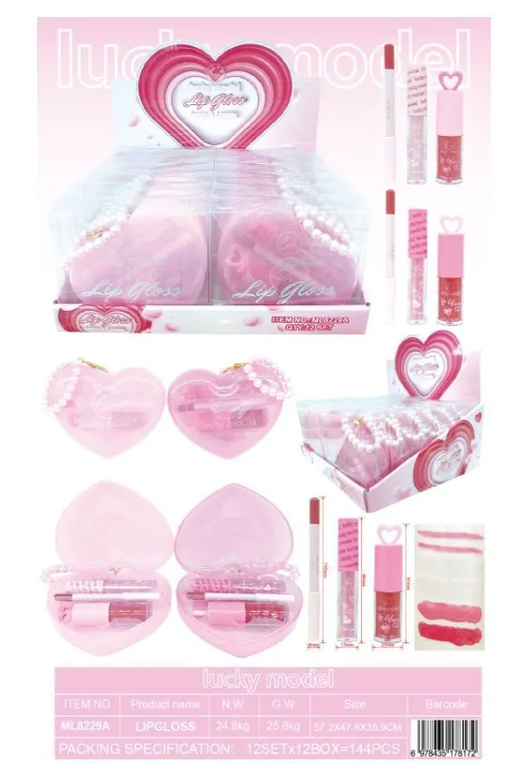 Zestaw Lip Gloss Lucky Model 5,2g CN:XB2302A