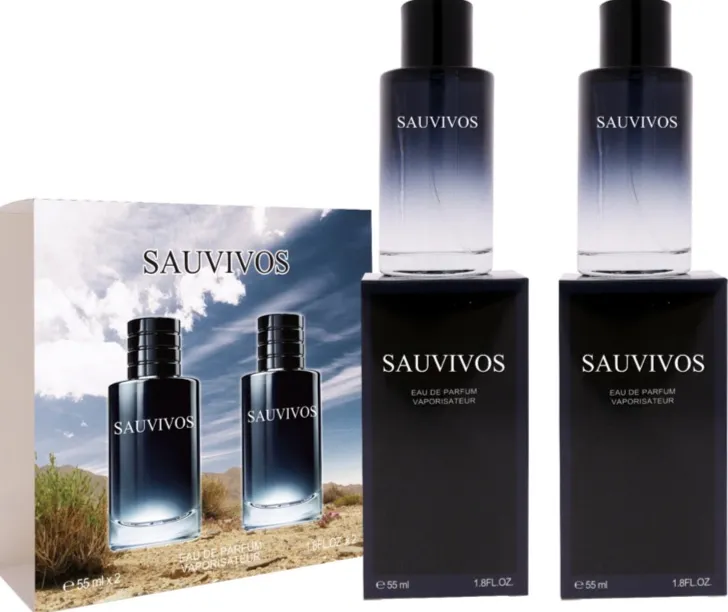 Zestaw Perfum Sauvivos Eau de Parfum 2x50ml