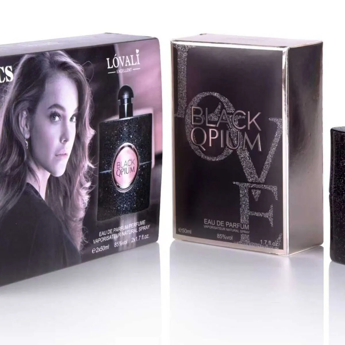 Zestaw 2x50ml Black Opium Love Loval Eau de Parfum