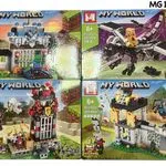 Zestaw klocków My World MG1186 Zamek 4w1 603 pcs
