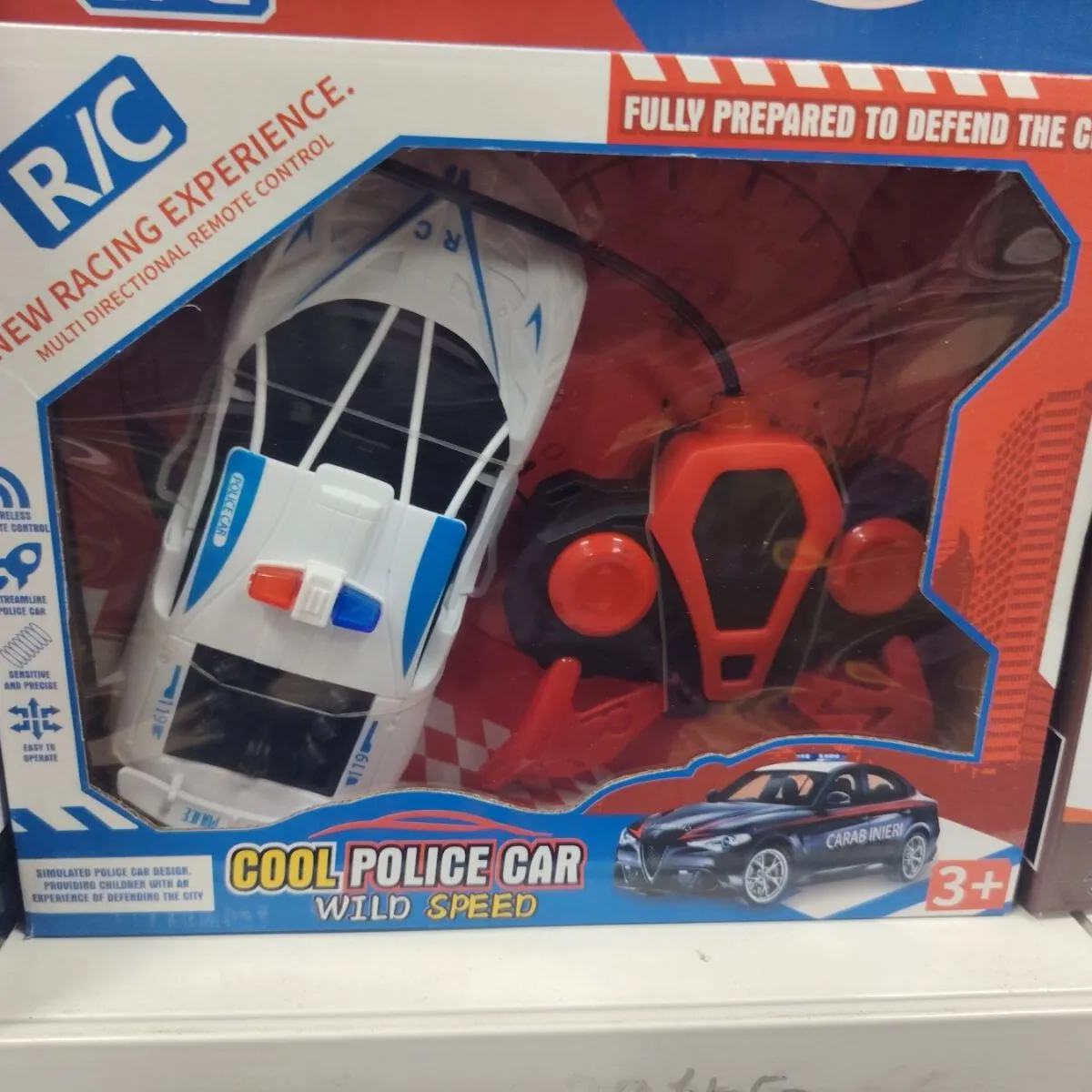 Samochód policyjny RC Cool Police Car 3+ Wild Speed