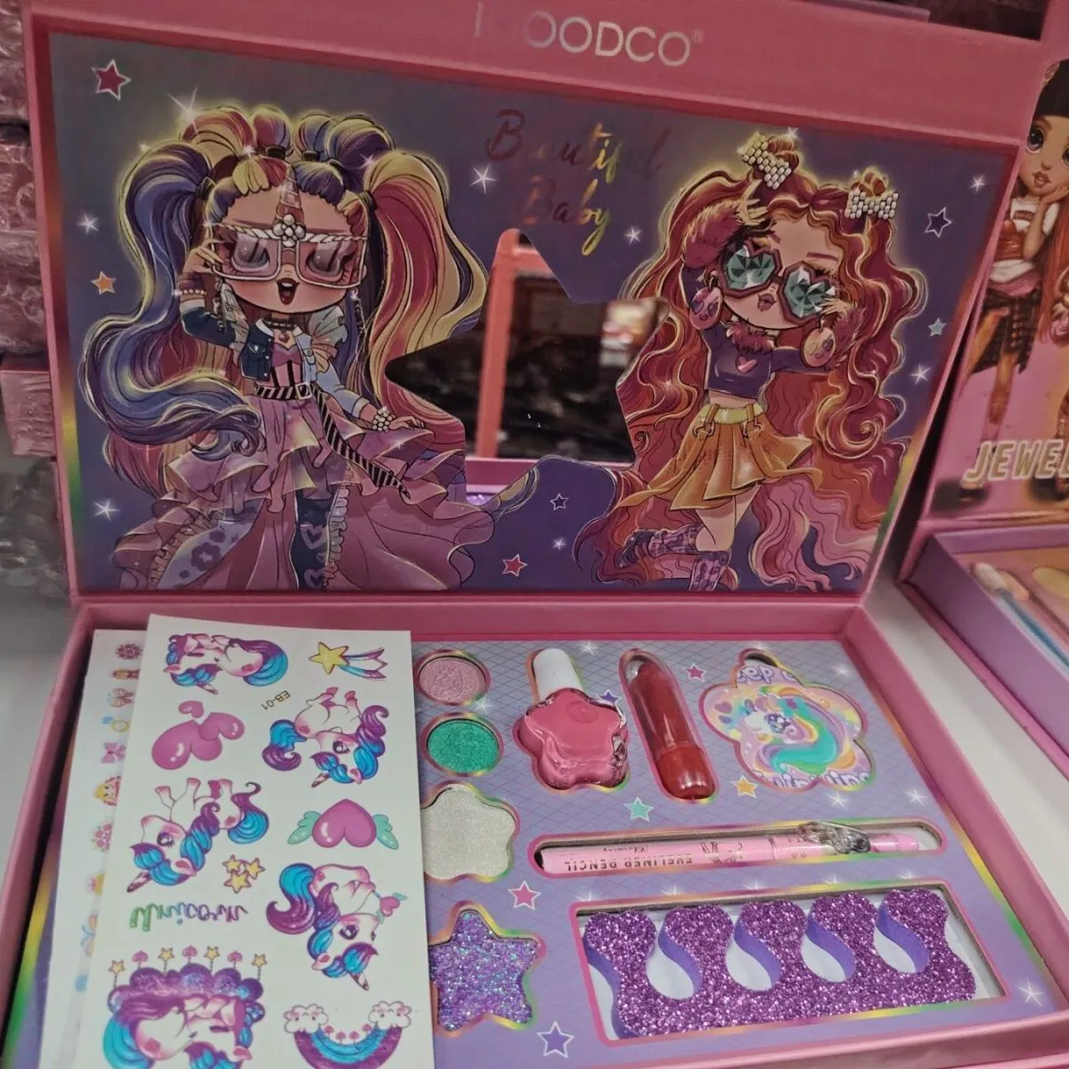 Zestaw kosmetyczny dla dzieci Popdoco Beauty & Jewelry