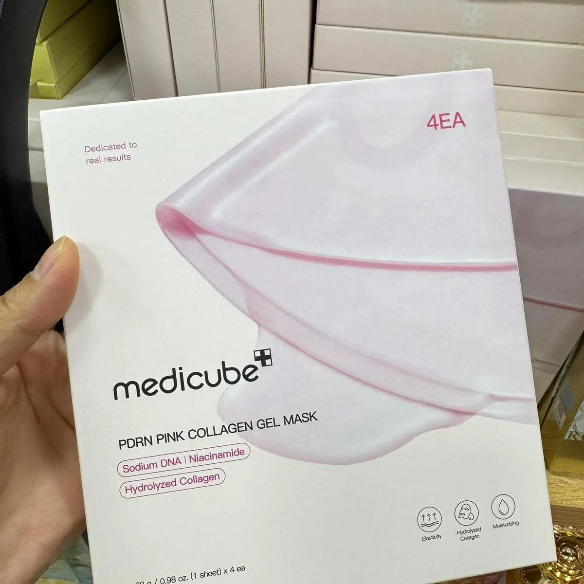 Maska do twarzy MEDICUBE Pink Collagen Gel Mask 29ml
