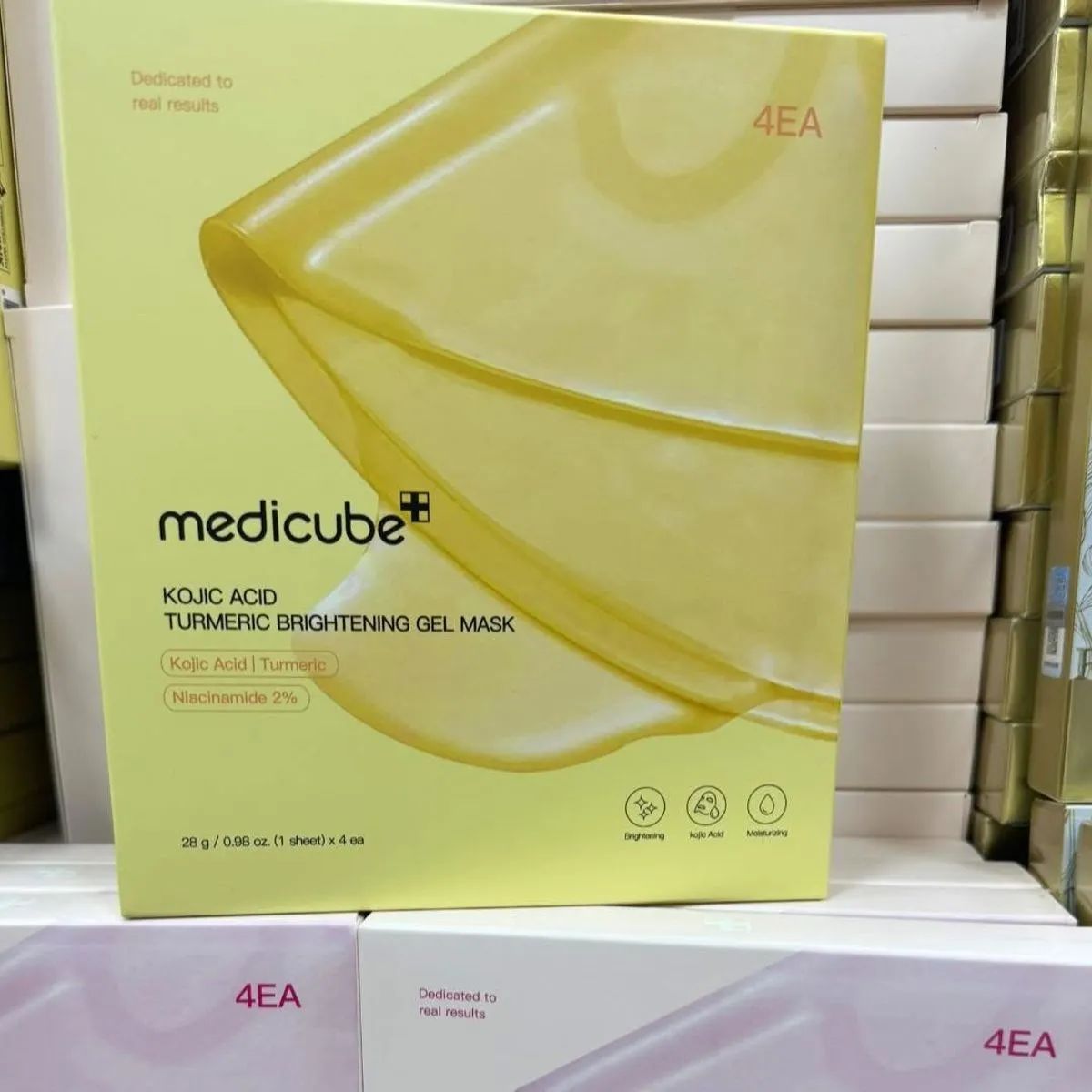 Maska w żelu MEDICUBE Kurkuma Brightening 4EA 30g