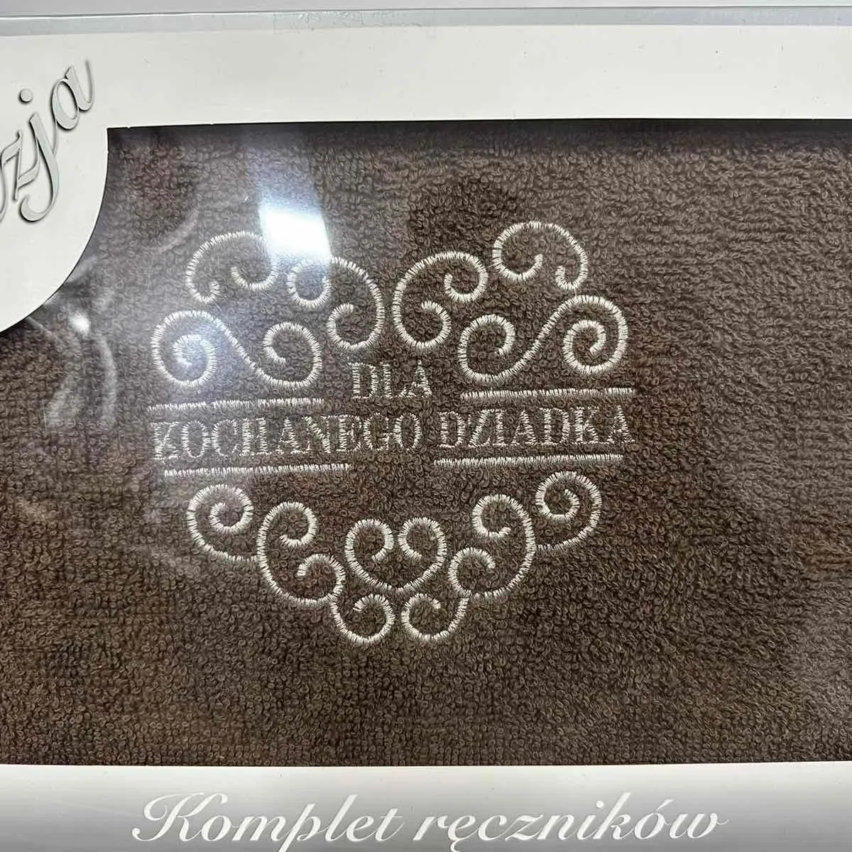 Ręczniki Bawełniane Finezja na Dzień Babci & Dziadka 70/140