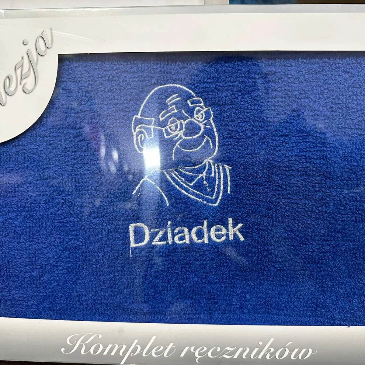 Ręczniki Bawełniane na Dzień Babci & Dziadka 70/140