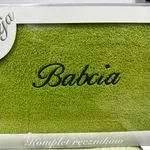 Ręczniki Bawełniane Komplet na Dzień Babci 70/140