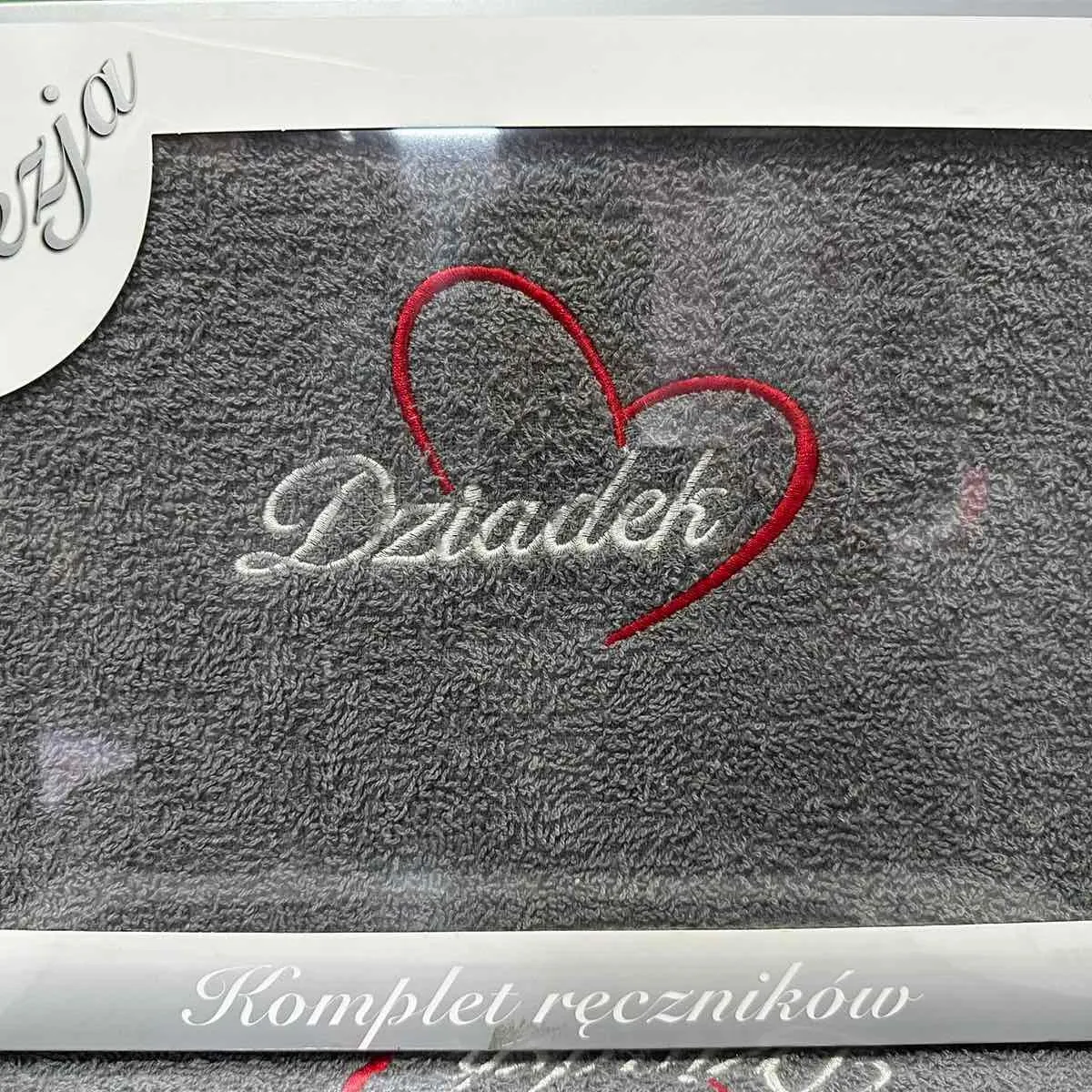 Ręczniki Bawełniane na Dzień Babci & Dziadka 70/140