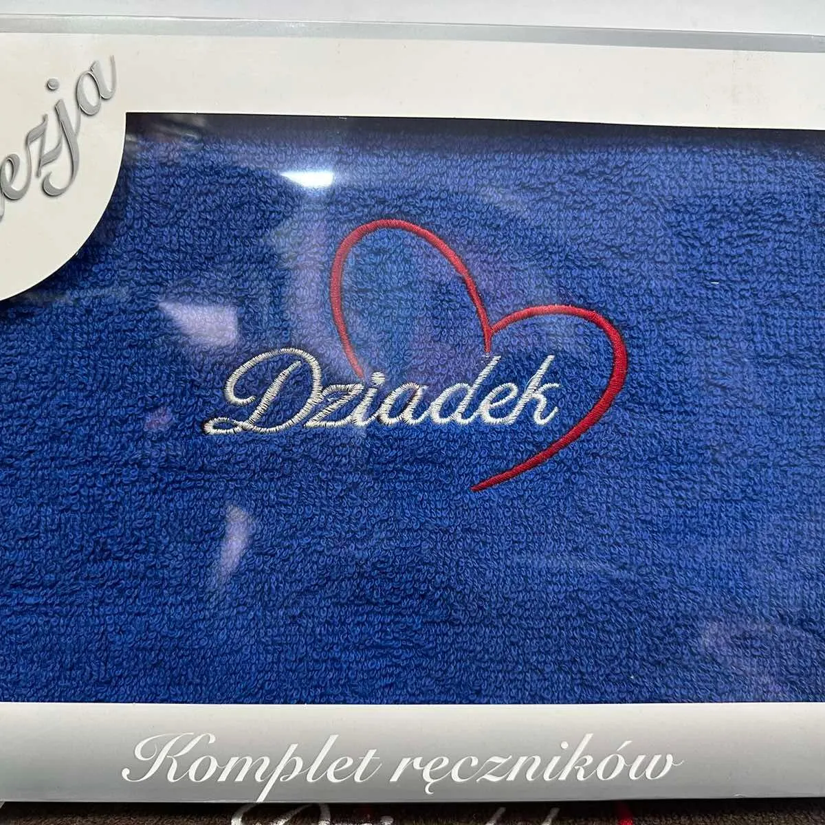 Ręczniki Bawełniane na Dzień Babci & Dziadka 70/140