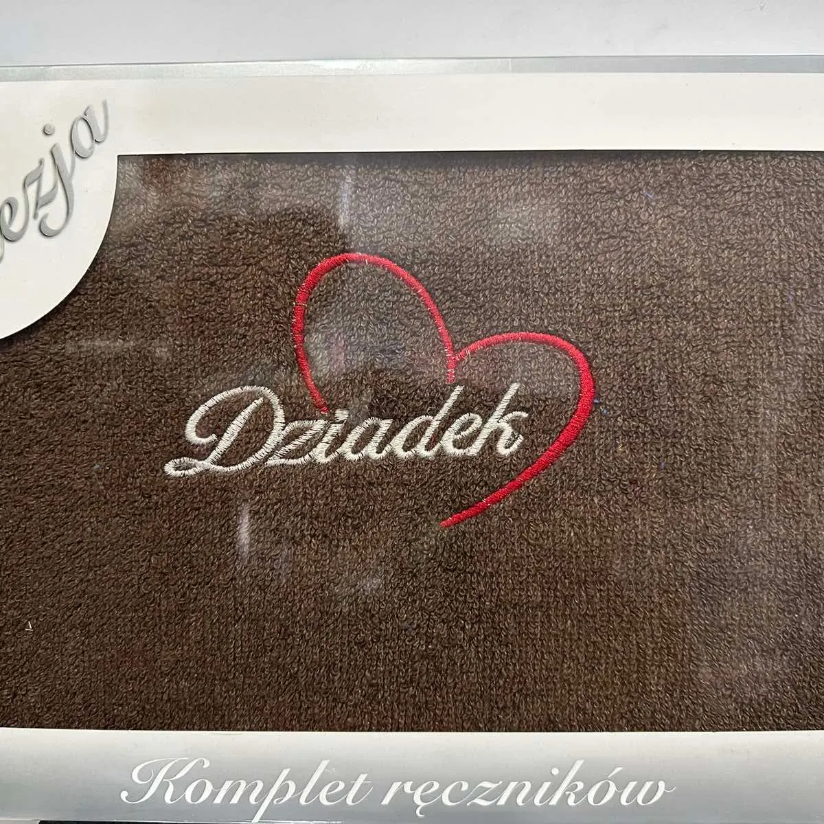 Ręczniki Bawełniane na Dzień Babci & Dziadka 70/140