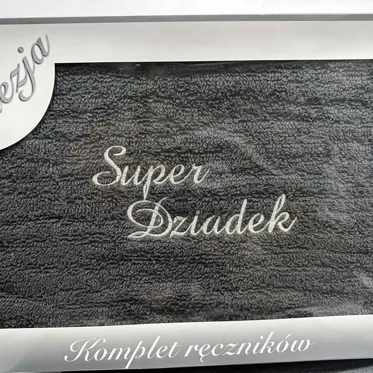 Ręczniki Bawełniane na Dzień Babci & Dziadka 70/140