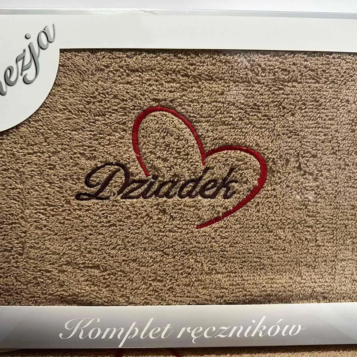 Ręczniki Bawełniane na Dzień Babci & Dziadka 70/140