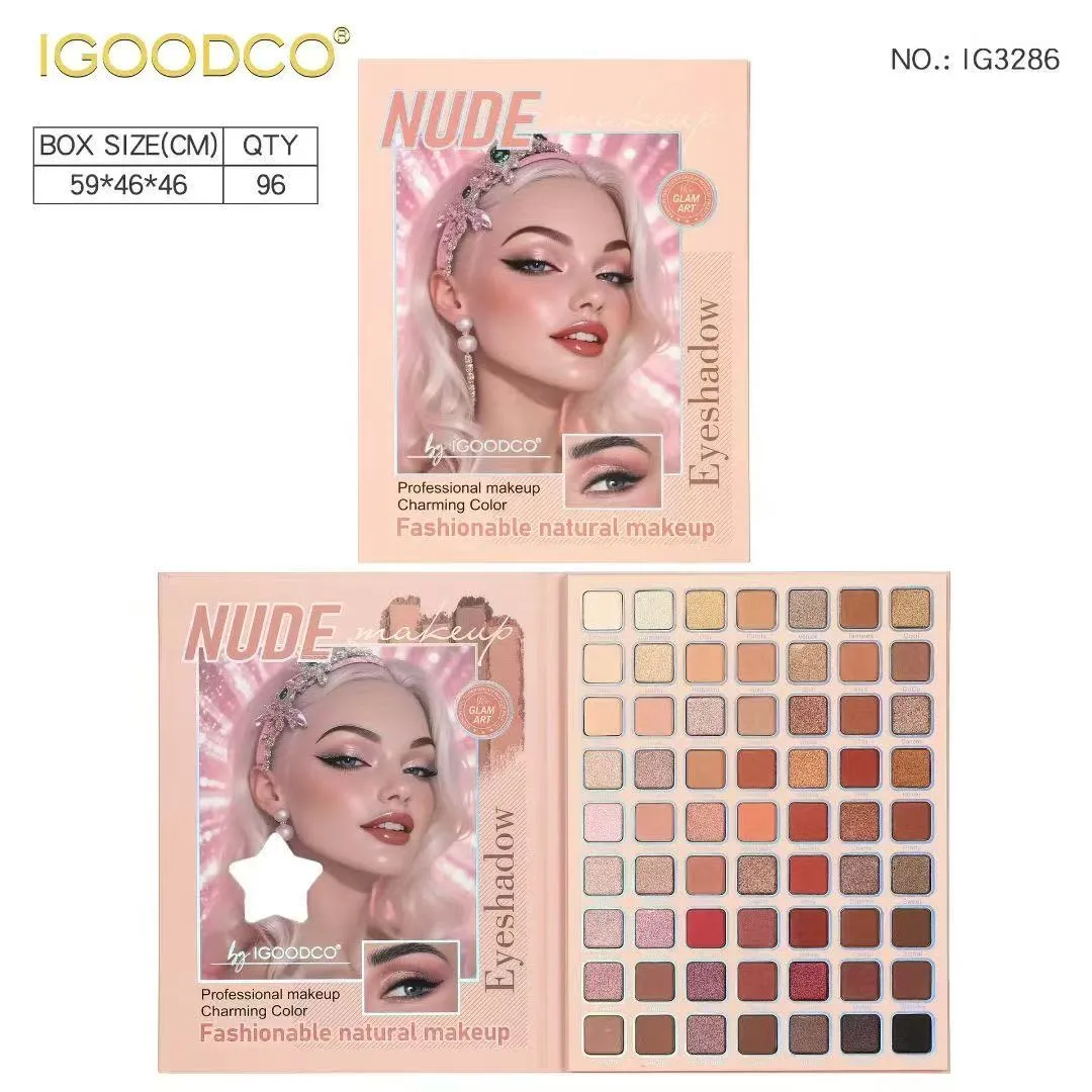 Paleta Cieni do Powiek IGOODCO NUDE Makeup 96 kolorów
