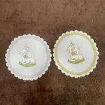 Okrągła Serwetka Wielkanocna 27/27 cm z Barankiem
