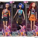 Zestaw 3 lalek Happy Doll Fashion Kpop styl