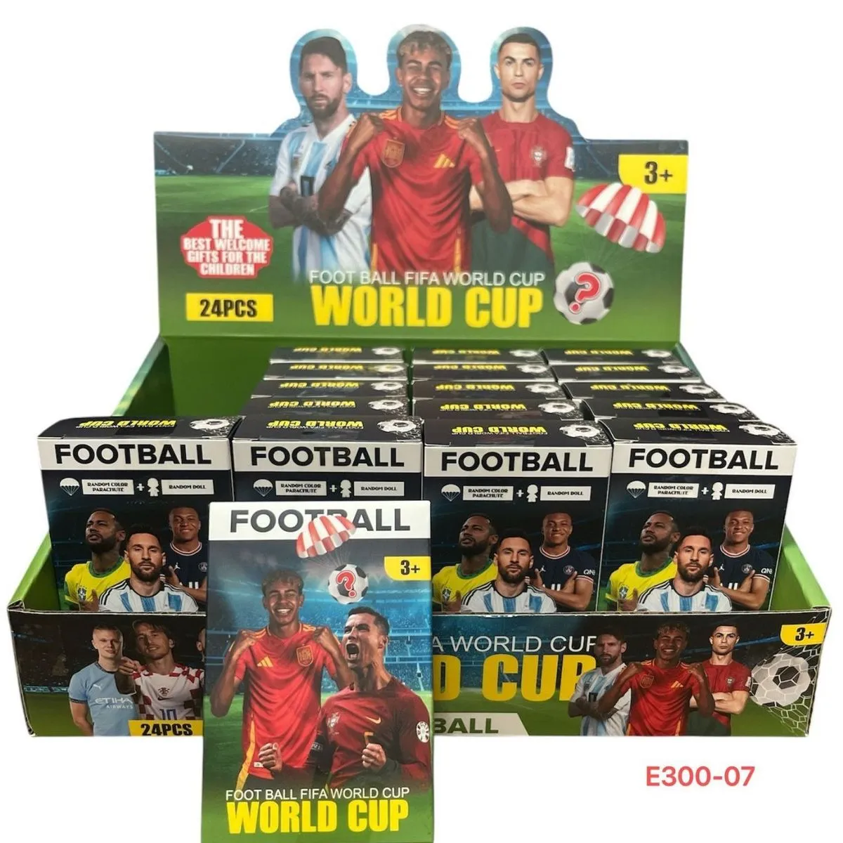 Zabawki Unboxing Piłka FIFA World Cup 24 szt