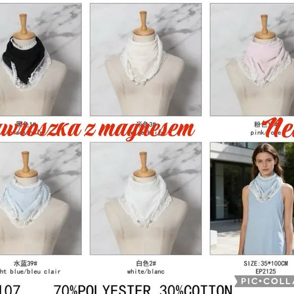 Chusta Damska z Magnetem 35x110cm