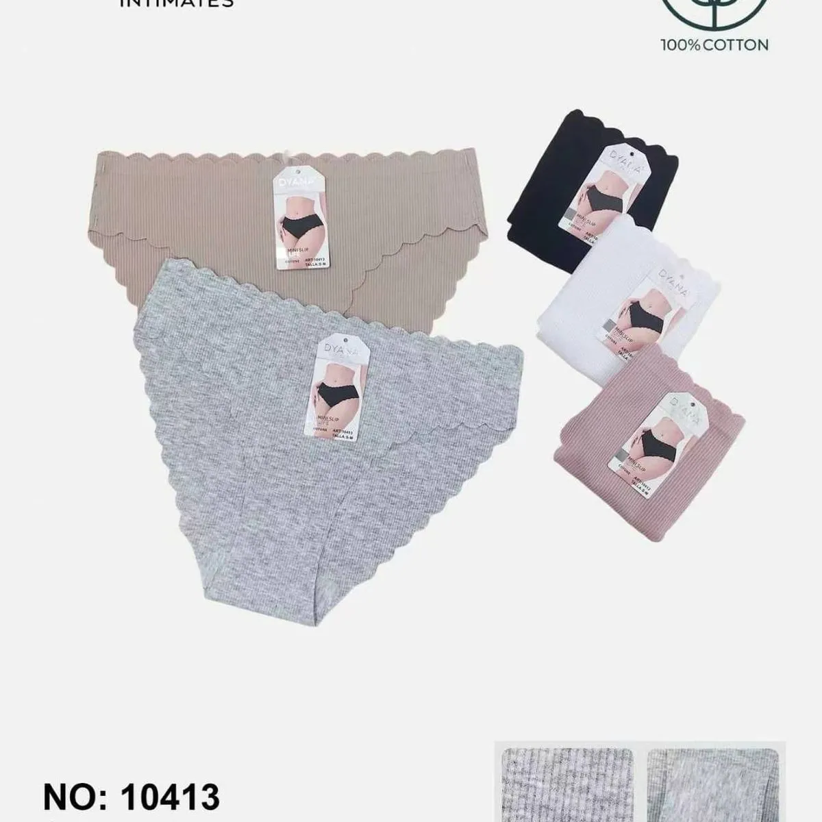 Majtki damskie Dyanana bawełniane S-XXL NO:10413