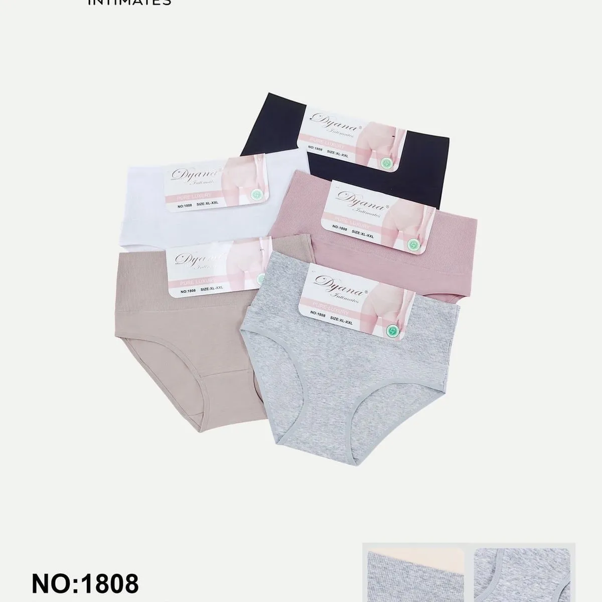 Majtki damskie Dyanana NO-1808 M-L-XL bawełna/elastan
